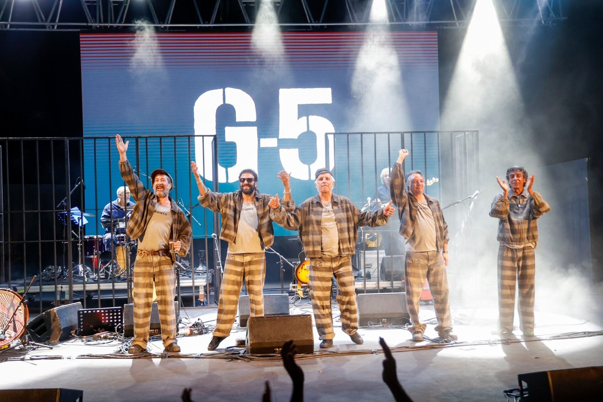 El grupo G-5 volvió a demostrar en Cartagena por qué su propuesta es una de las más singulares y explosivas del panorama musical español