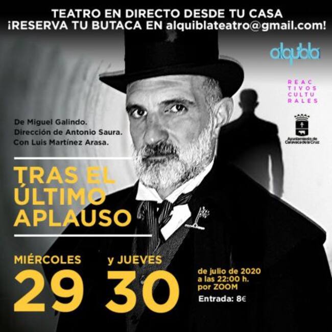 Cartel anunciador de 'Tras el último aplauso'