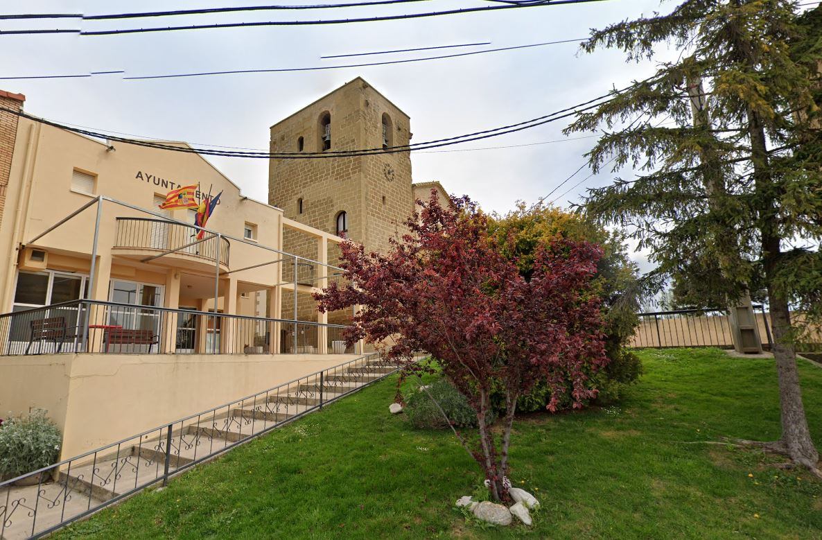 Vista de la localidad de Alerre