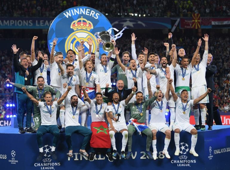 El Real Madrid lidera el ranking de los equipos con más Champions