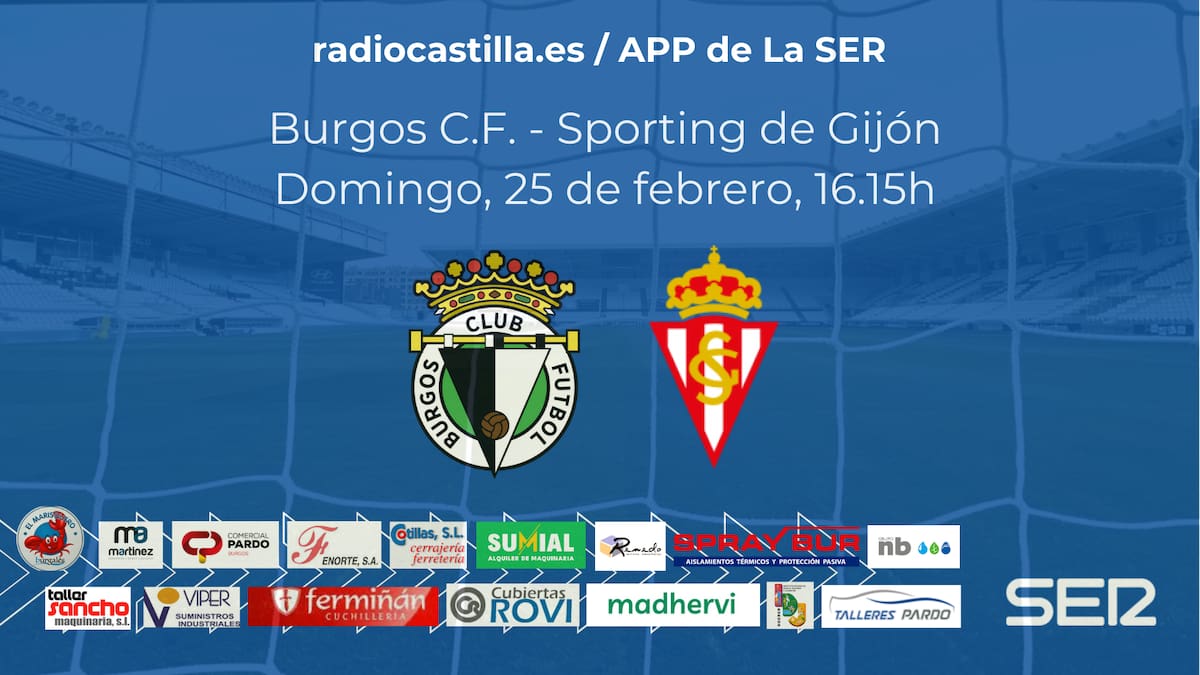 El Burgos C.F. recibe al Sporting en El Plantío