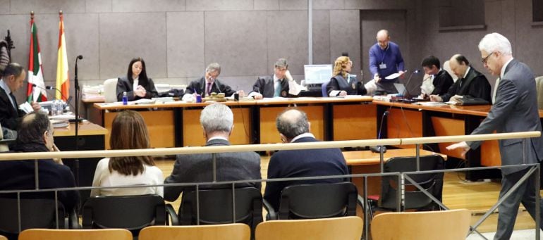 Segunda sesión del juicio en la Audiencia de Bizkaia contra el exjefe de Calidad del Hospital de Cruces, José Carlos Margüello 