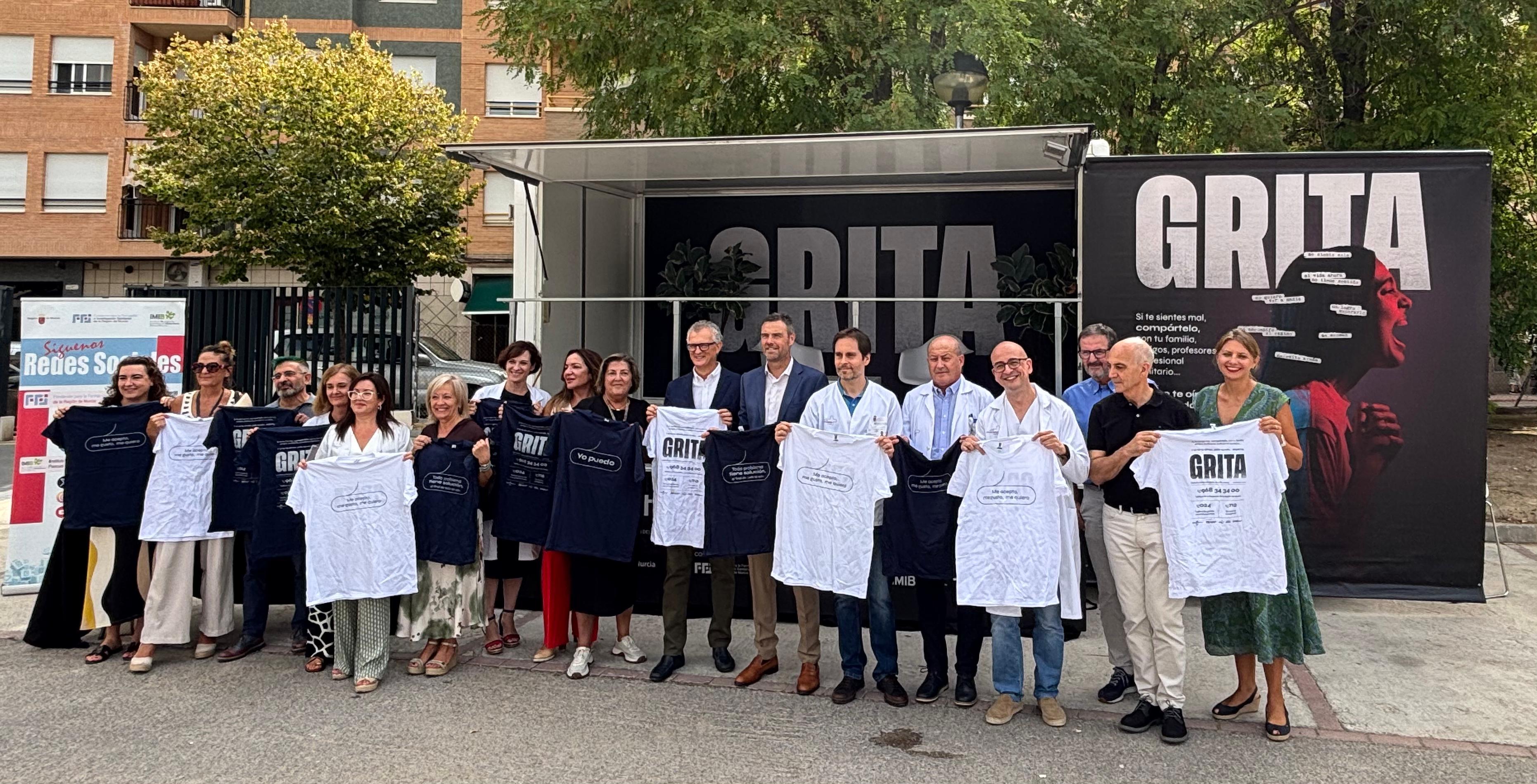 El consejero de Salud, Juan José Pedreño presentó hoy en Caravaca de la Cruz el ‘Código Riesgo Suicida’.