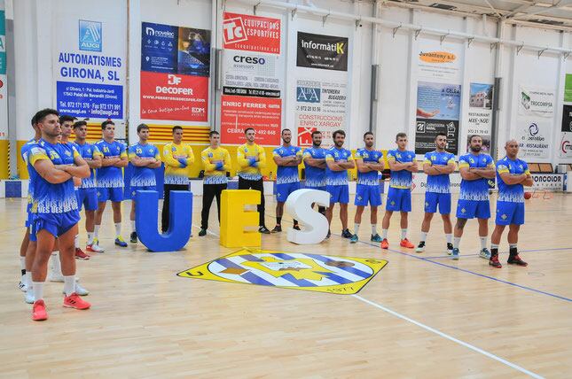 El equipo de Plata de la UE Sarrià entrenado por Josep Espar