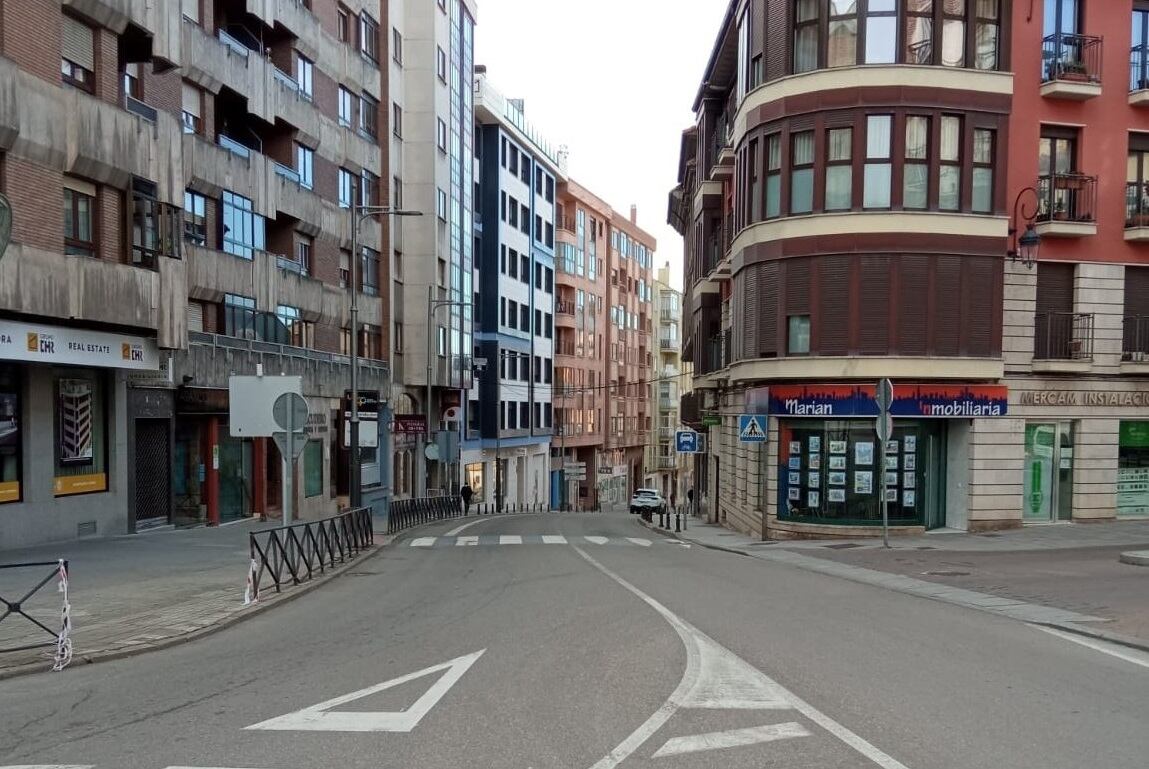 La calle Postas de Aranda estará cortada en la mañana de este jueves por obras