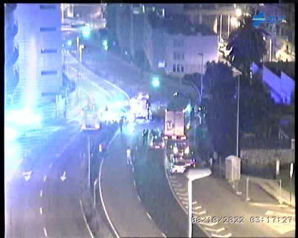 Accidente de tráfico en Elviña