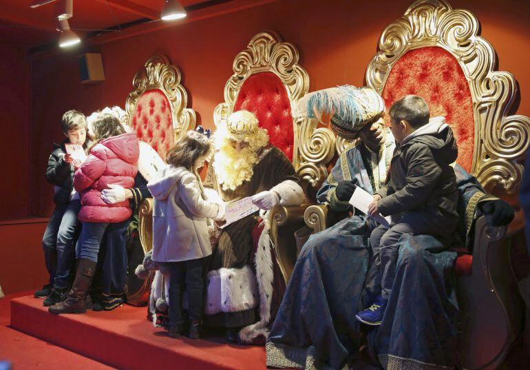 Un momento de la cabalgata de Lugo de 2017