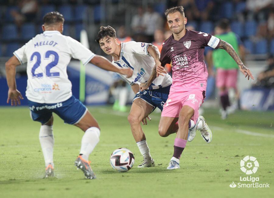 Villalba en un partido ante el Tenerife