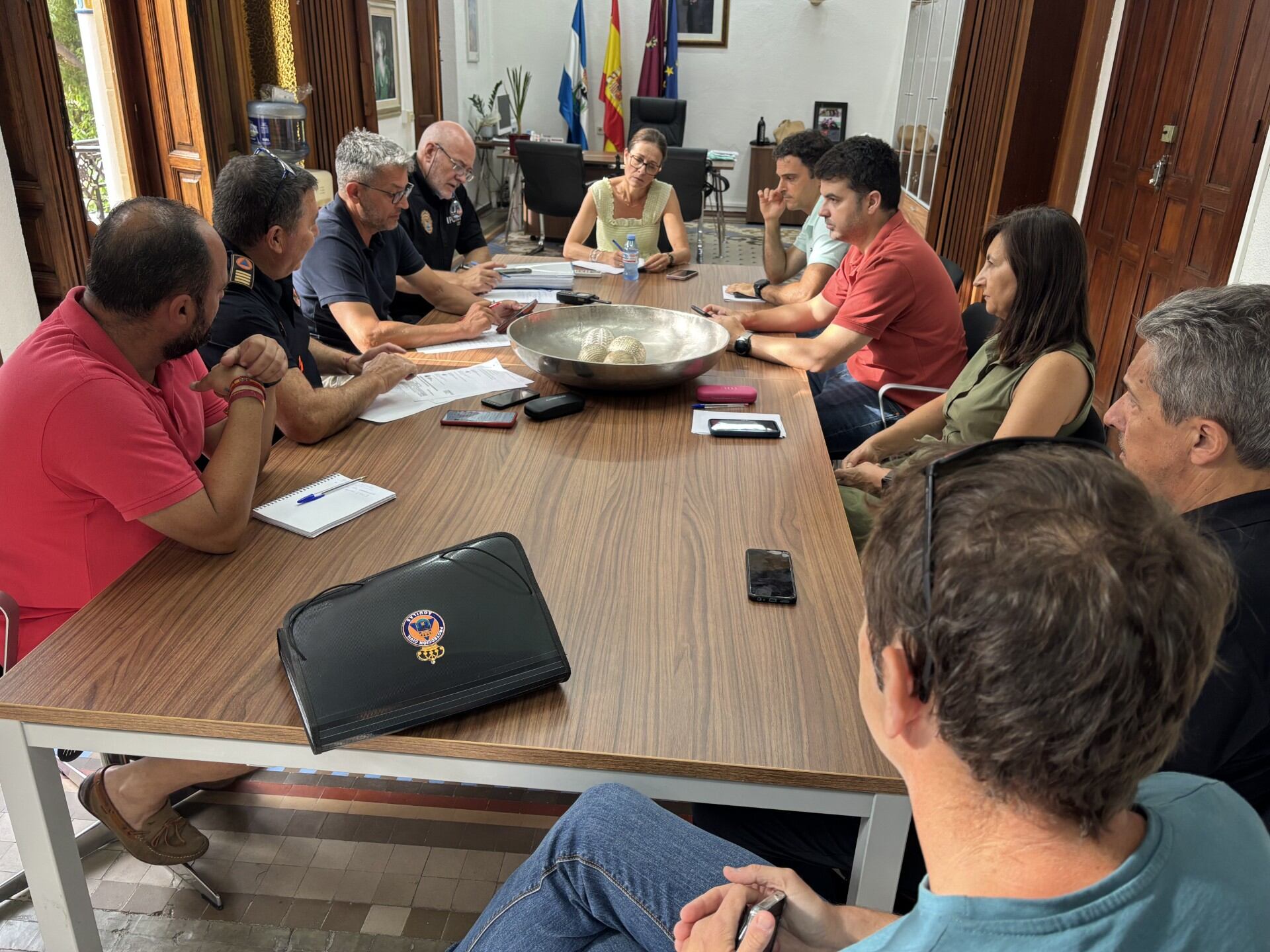 Reunión de coordinación en Águilas