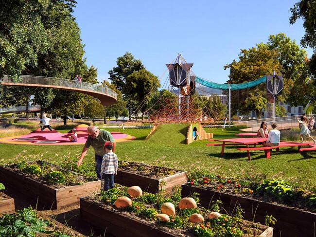 Infografía del futuro Distrito Zeta