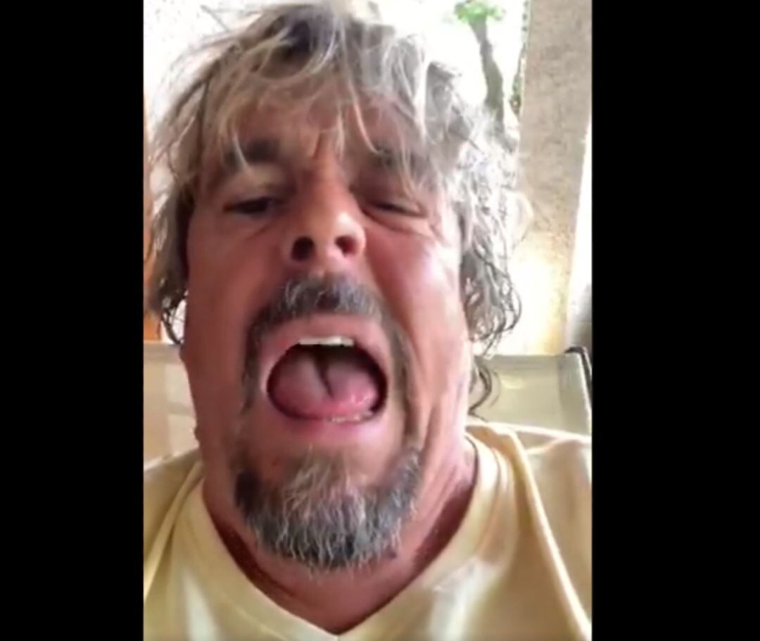Juan Muñoz en un vídeo difundido en redes sociales.