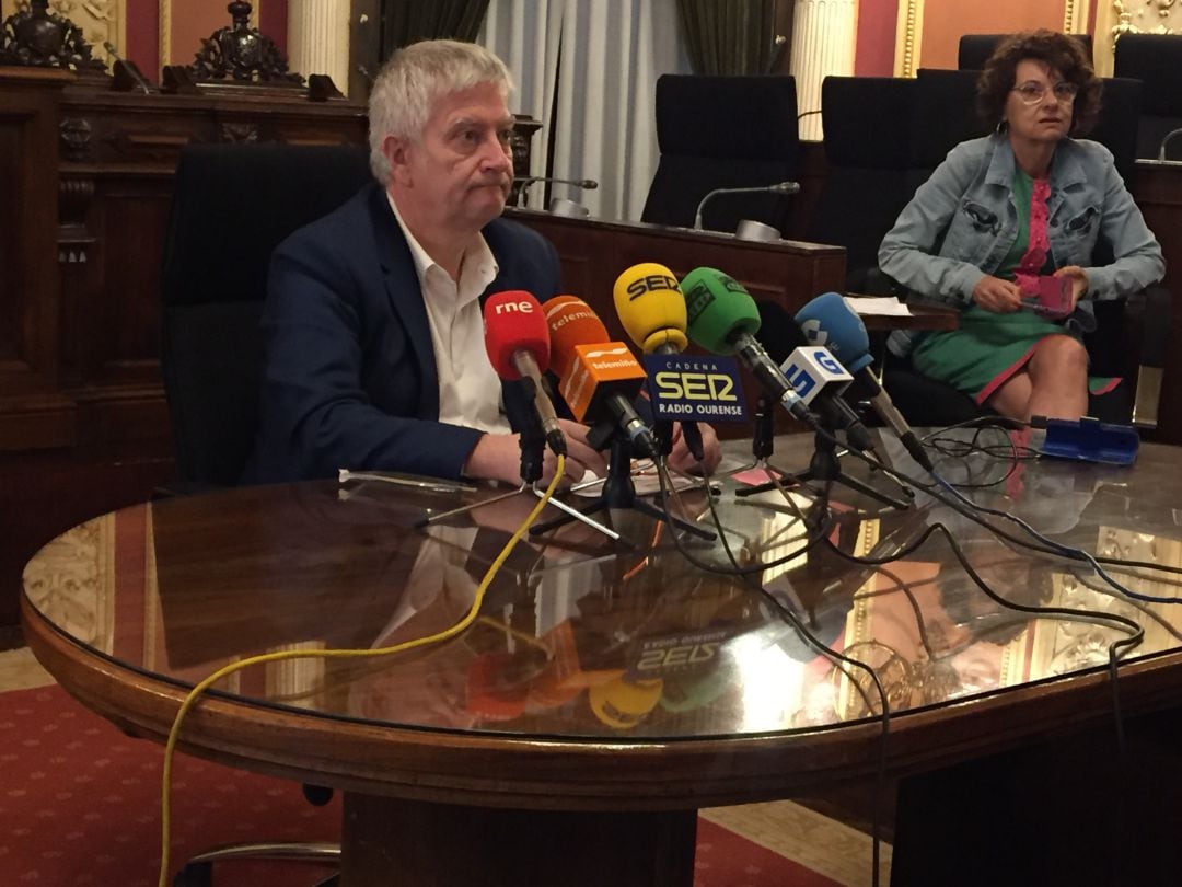 Foto de archivo de Miguel Caride en rueda de prensa tras la xgl