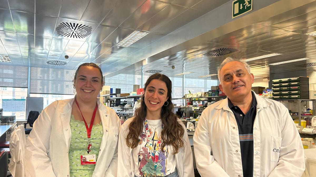 Mónica Toledano, Laura Sotodosos y Miguel Ángel del Pozo, organizadores del I Congreso Internacional de Aterosclerosis en Castilla Rural