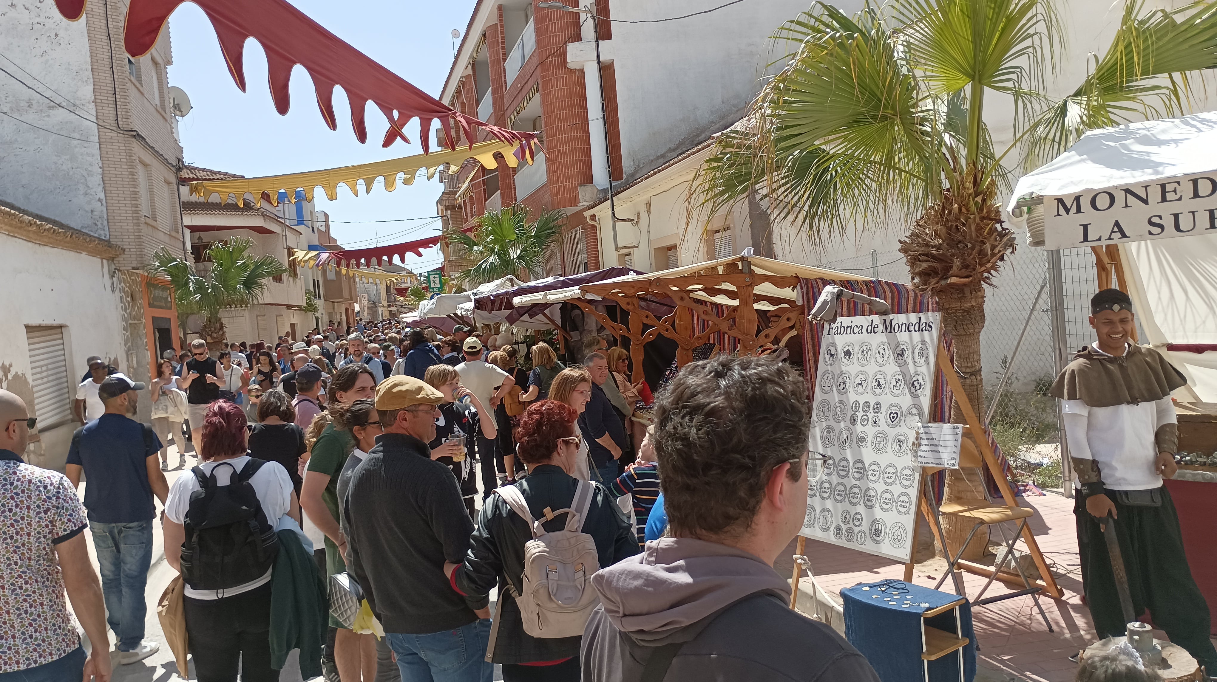 Un kilómetro y medio de Mercado Medieval vertebrará las Incursiones Berberiscas de Los Alcázares