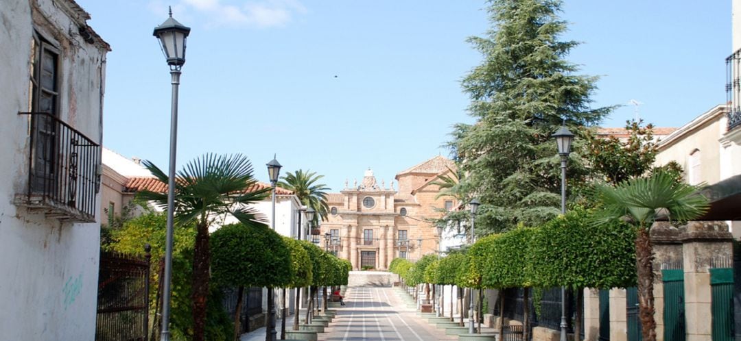 Calles de la localidad de La Carolina.