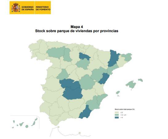 Informe del stock de vivienda nueva sin vender a 31 de diciembre de 2015