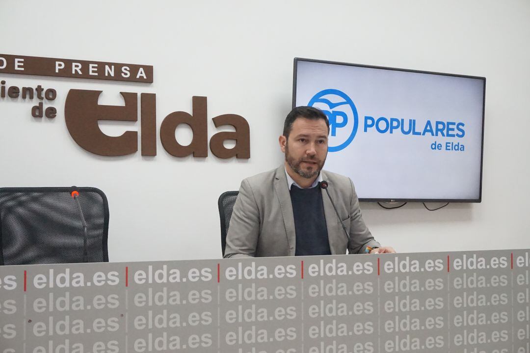 Francisco Muñoz, portavoz del Partido Popular de Elda