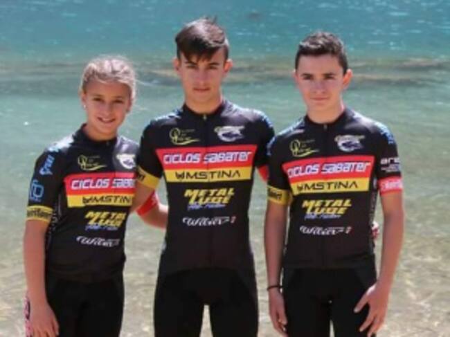 Cantera de ciclistas de montaña