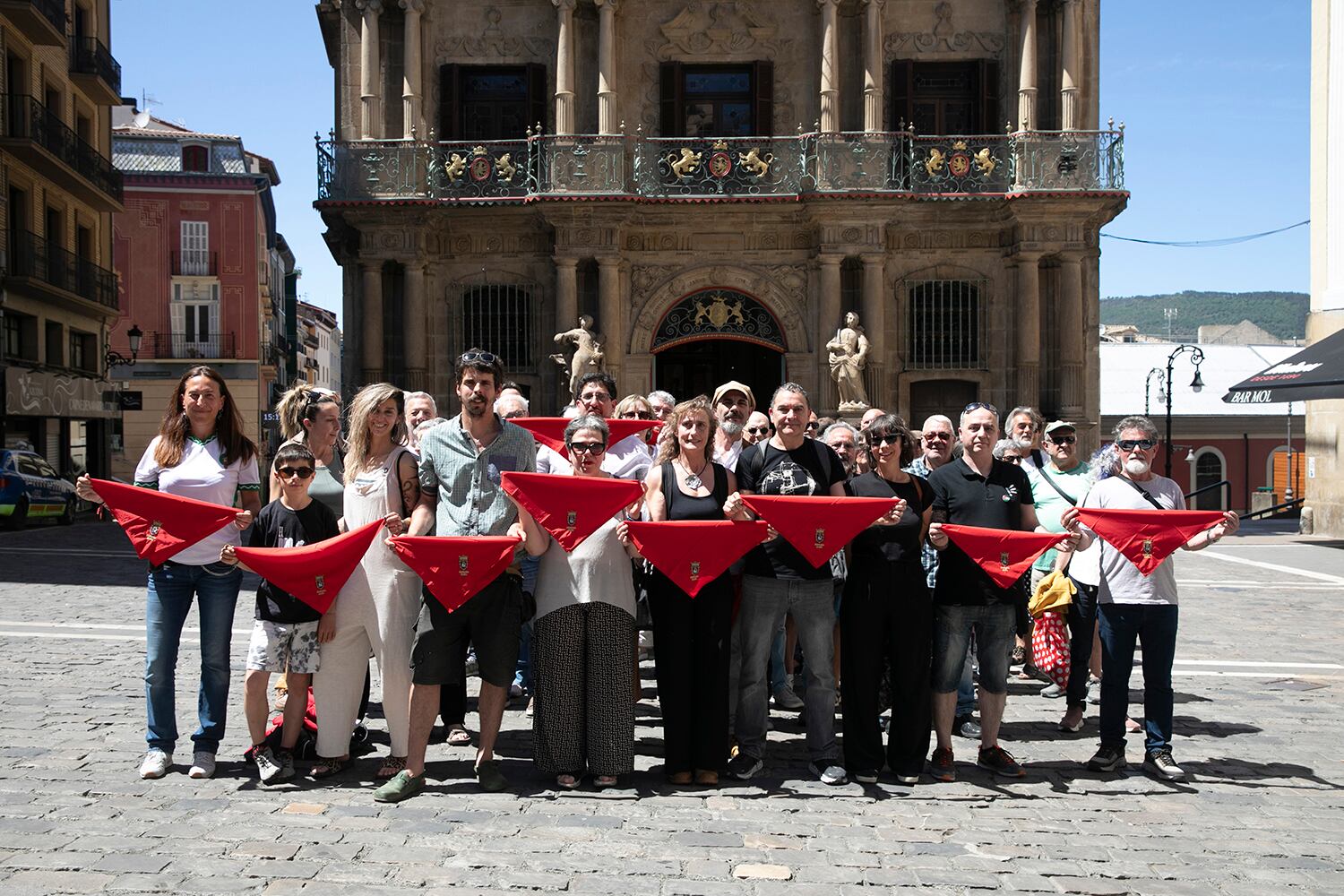 Yala Nafarroa con Palestina lanzará el Chupinazo anunciador de las fiestas de San Fermín