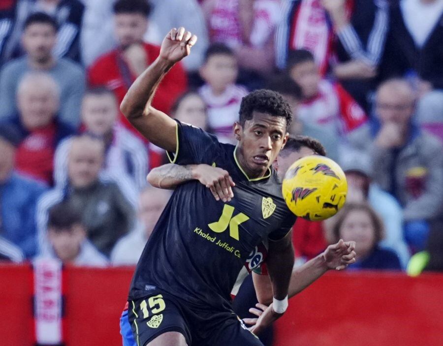 Choco Lozano en el Granada-Almería.