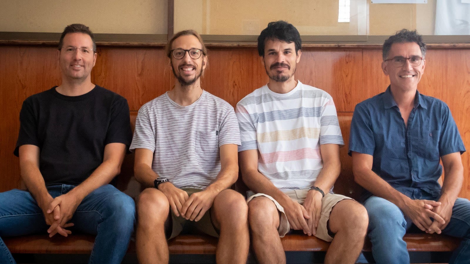 Antoni Jaume, Biel Moyà, Isaac Lera y Carlos Guerrero; profesores en la UIB de Matemáticas e Ingeniería Informática