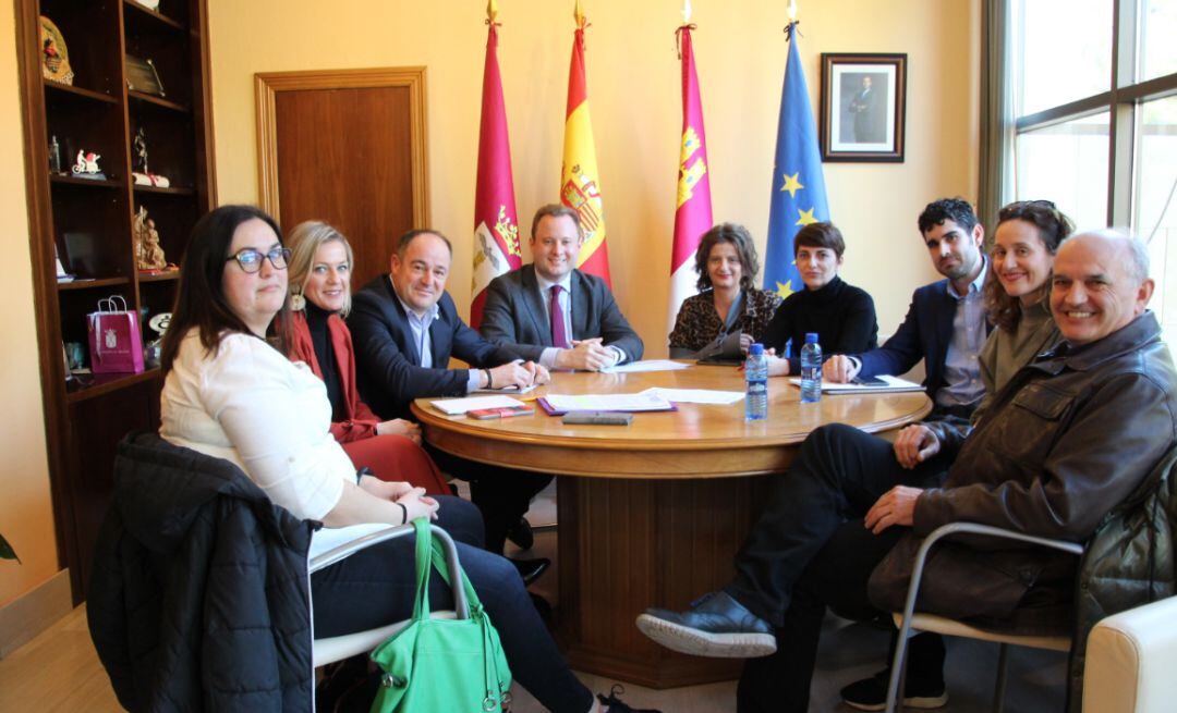 Reunión esta mañana en el Ayuntamiento de Albacete