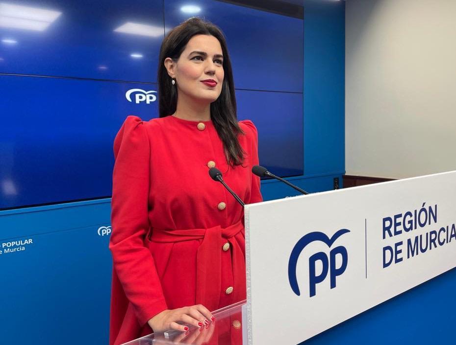 Miriam Guardiola, Portavoz del PP en la Región de Murcia