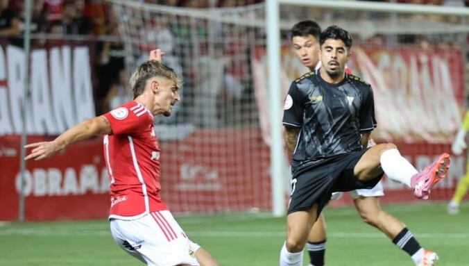 Un lance del partido