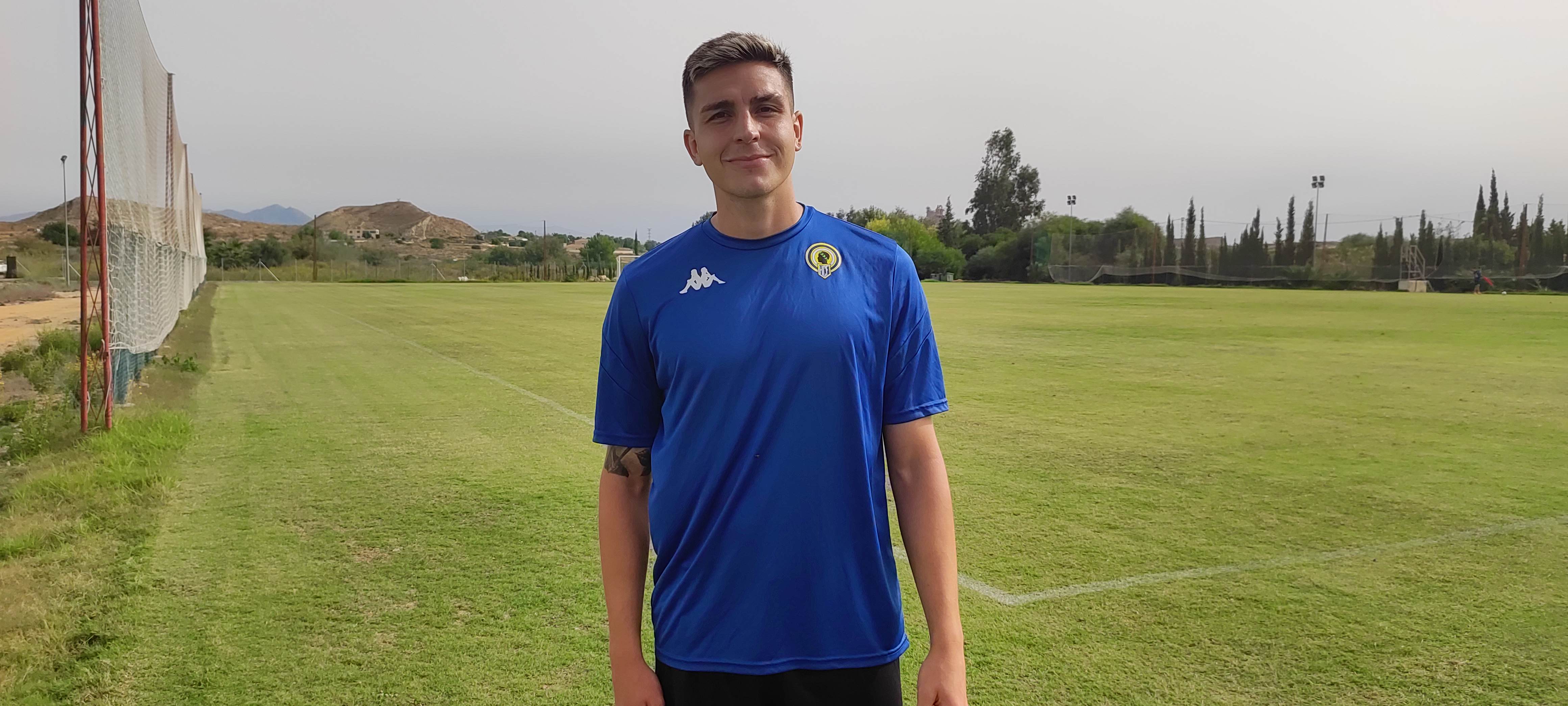 Dylan Leiva, jugador del Hércules CF