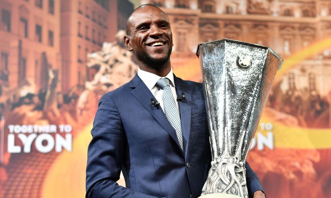 Eric Abidal fue embajador de la última final de la Europa League.