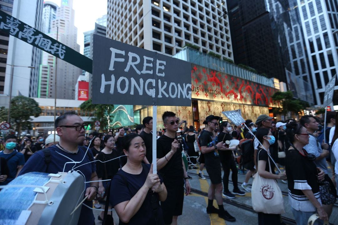 Nueva protesta en Hong Kong contra la ley de extradición a China 