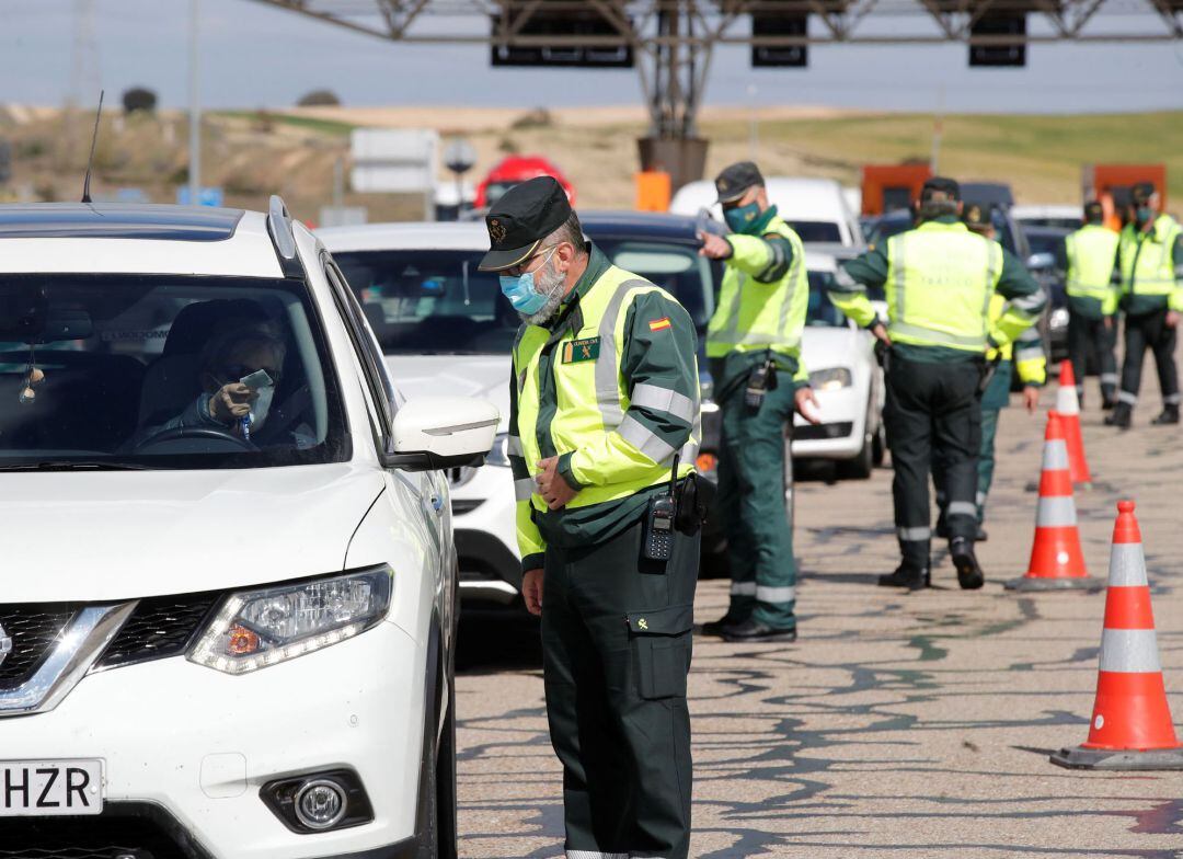 Control policial a cargo de la Guardia Civil de Tráfico