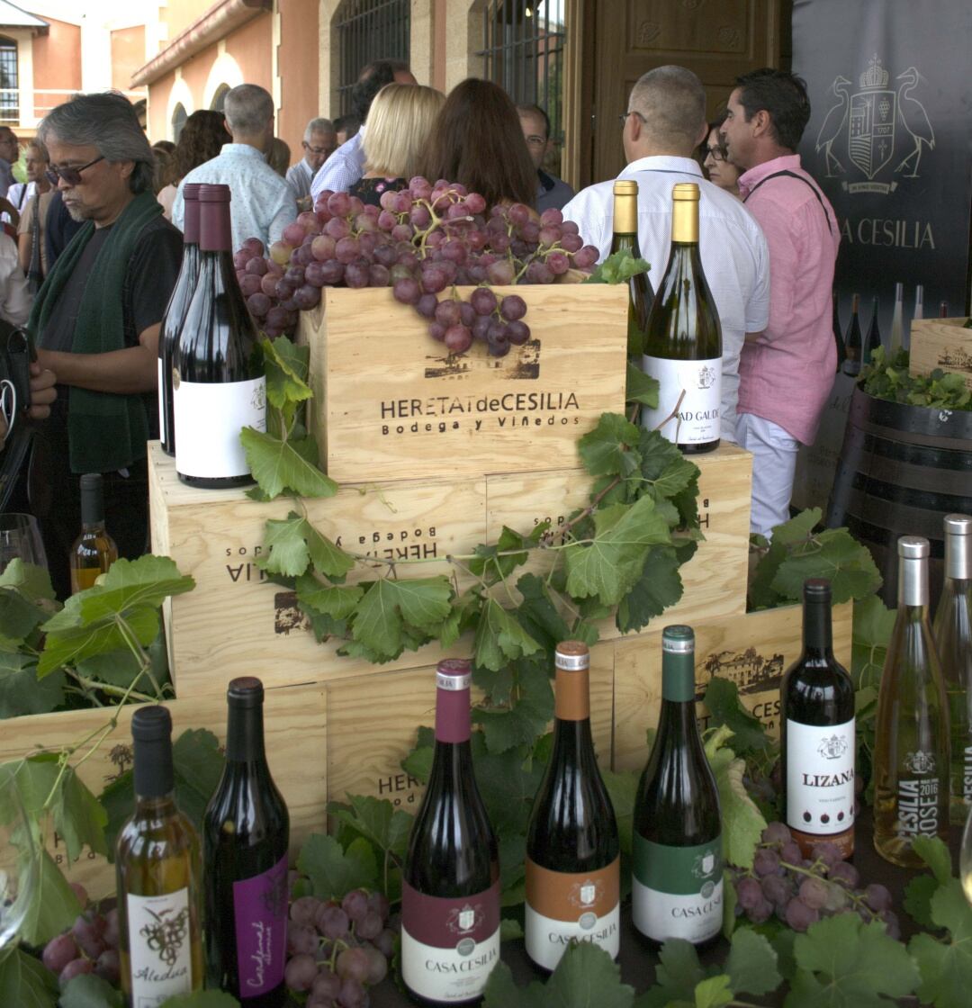 Imagen de la celebración de la fiesta de la Vendimia 2017 en Casa Ceslia