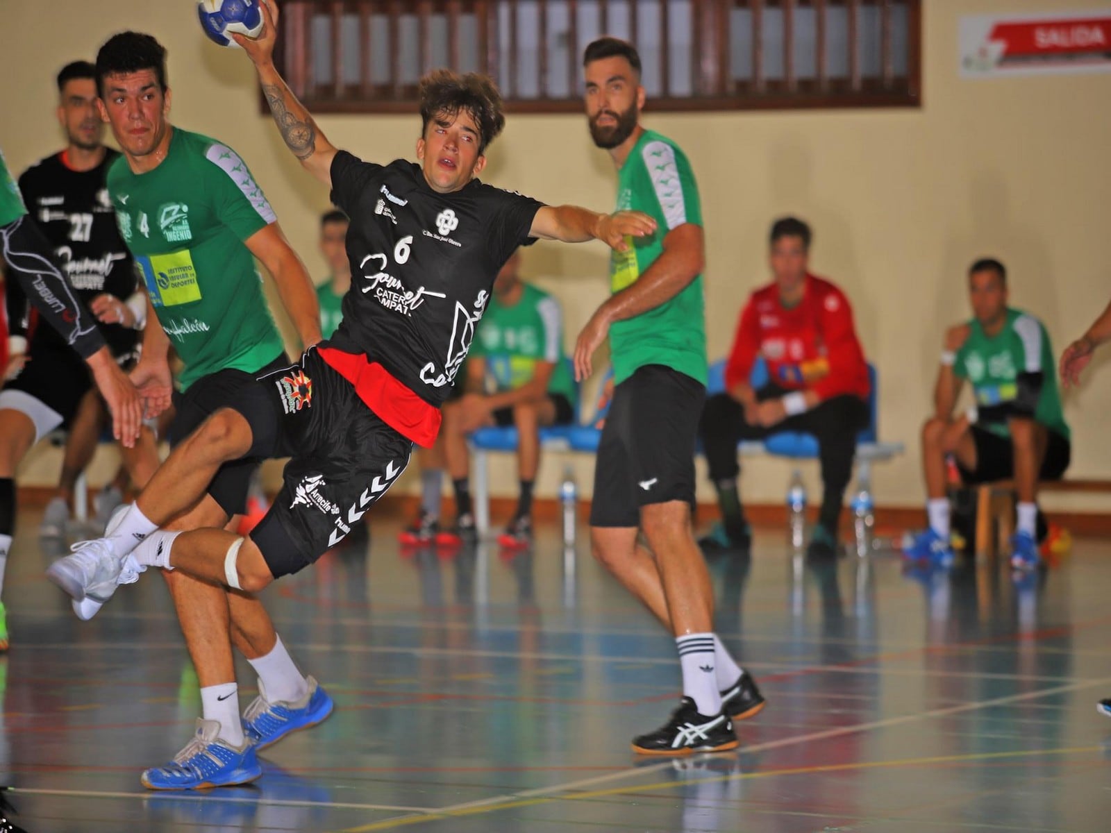 Partido disputado entre lanzaroteños y grancanarios en Arrecife.