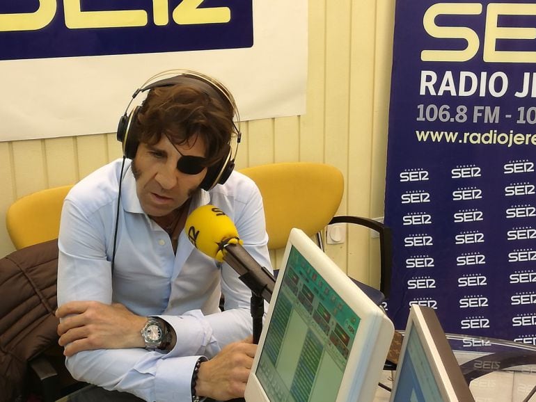 Juan José Padilla durante su entrevista en Radio Jerez