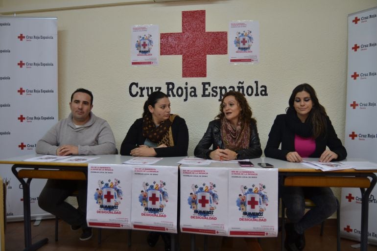 Presentación del día de la Banderita de Cruz Roja Dénia. 
