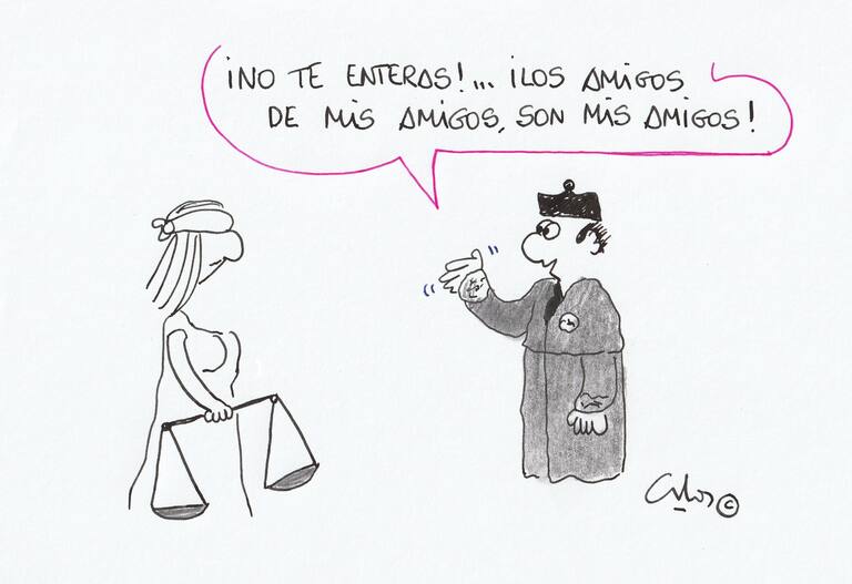 La viñeta de Villanueva, amigos