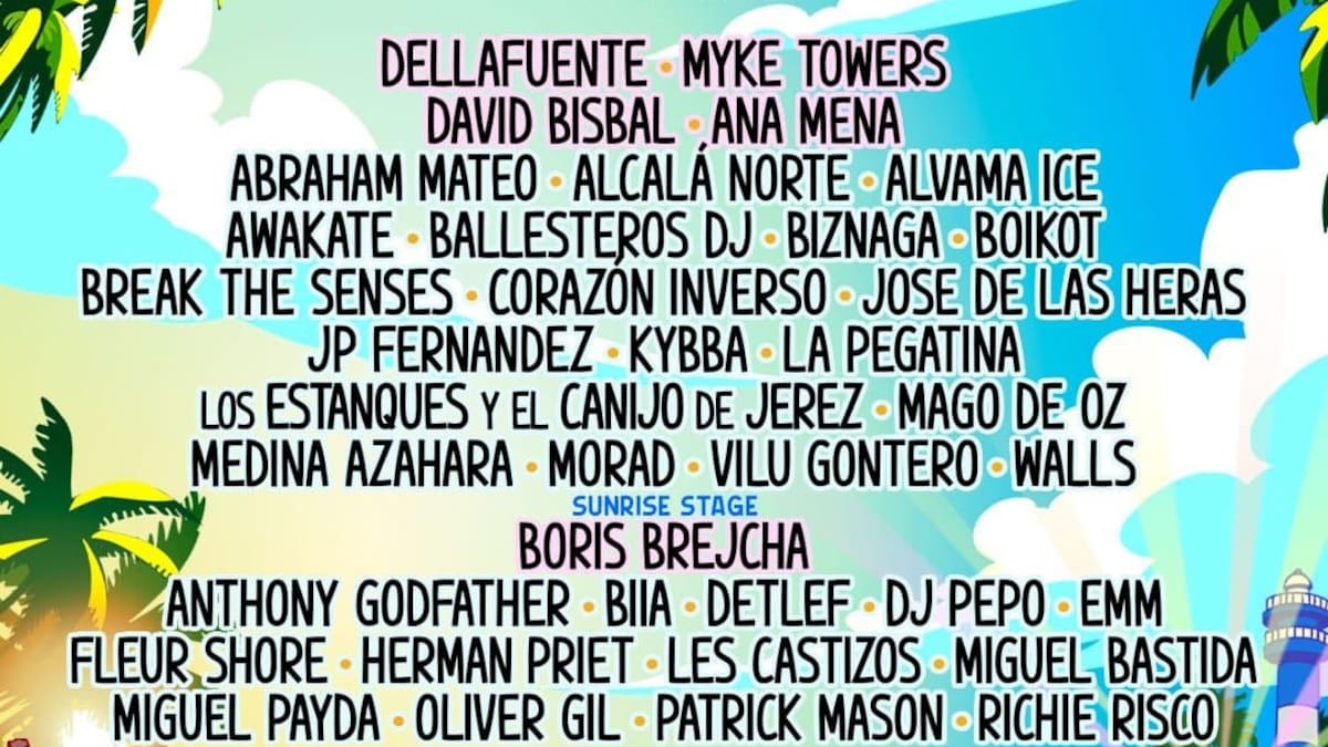 Weekend Beach Festival 2026 cierra cartel con Dellafuente como gran reclamo de su undécima edición en Torre del Mar
