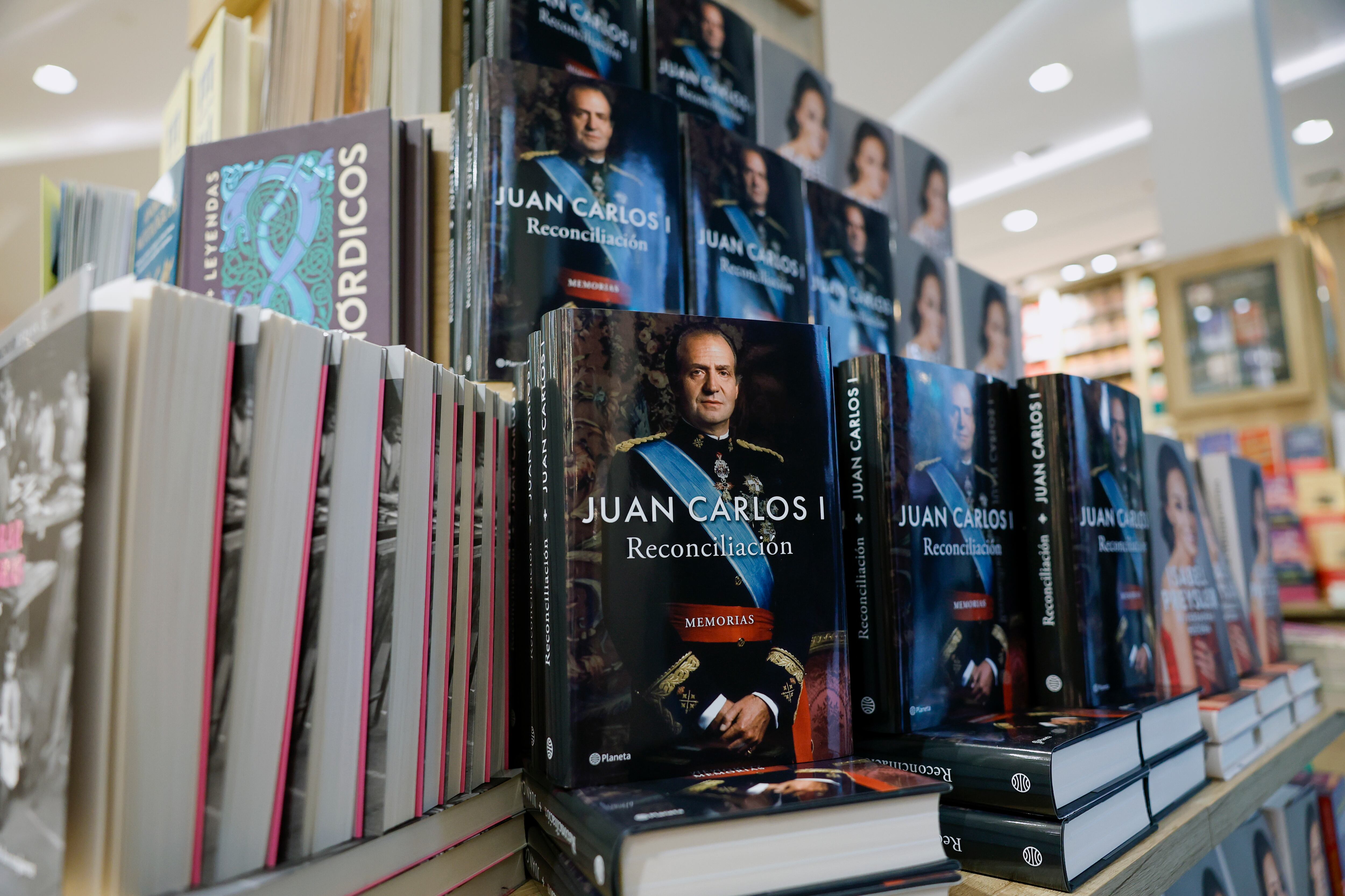 El libro de memorias del rey Juan Carlos I, padre de Felipe VI, titulado &#039;Reconciliación&#039;. 