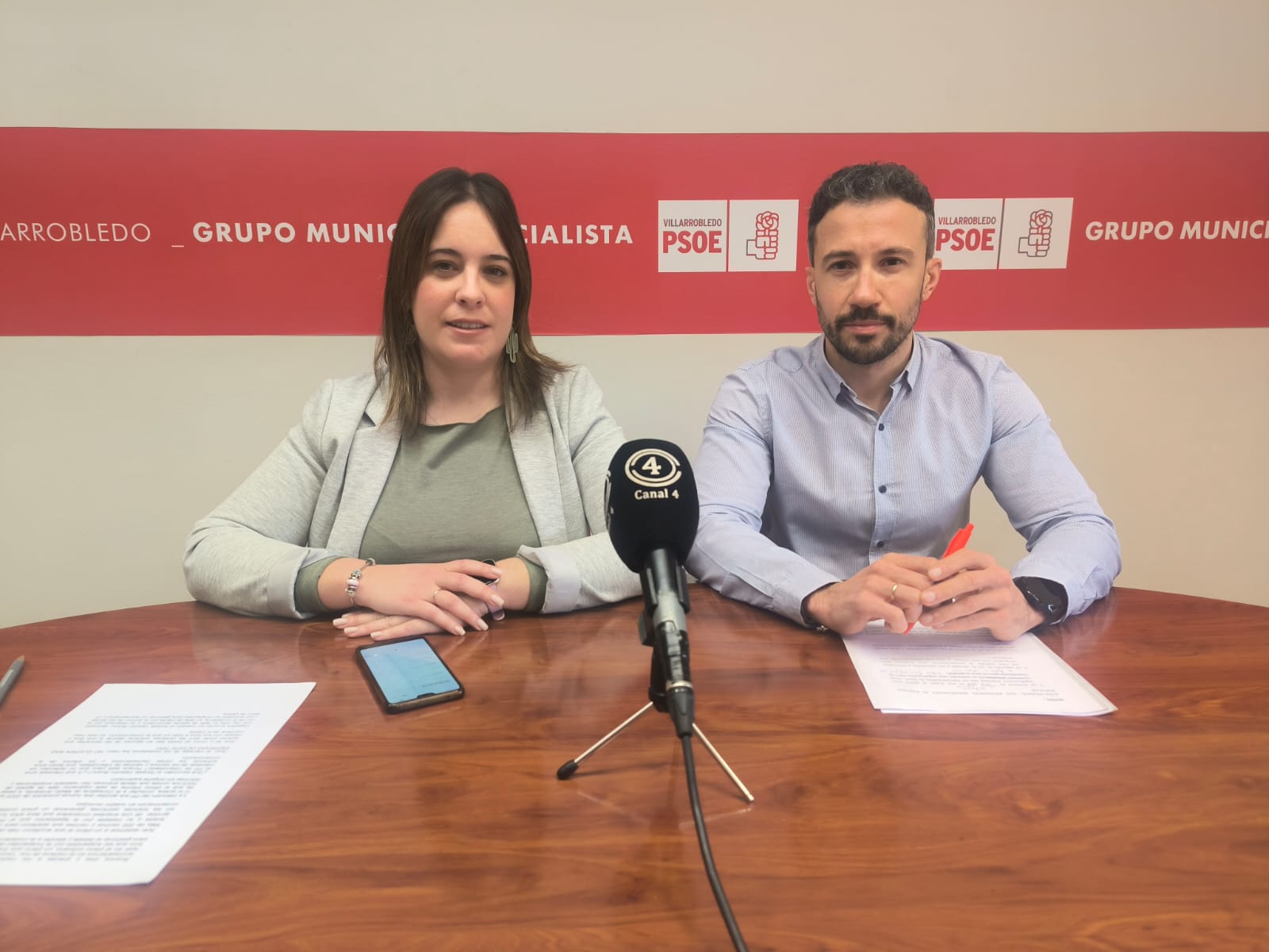 Graciela Arenas y José Luis Ruiz, concejales del grupo municipal socialista