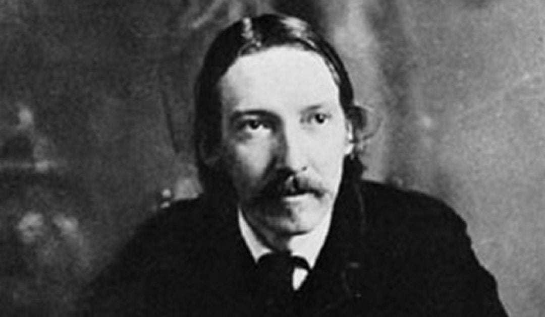 El novelista Robert Louis Stevenson (1850-1894)