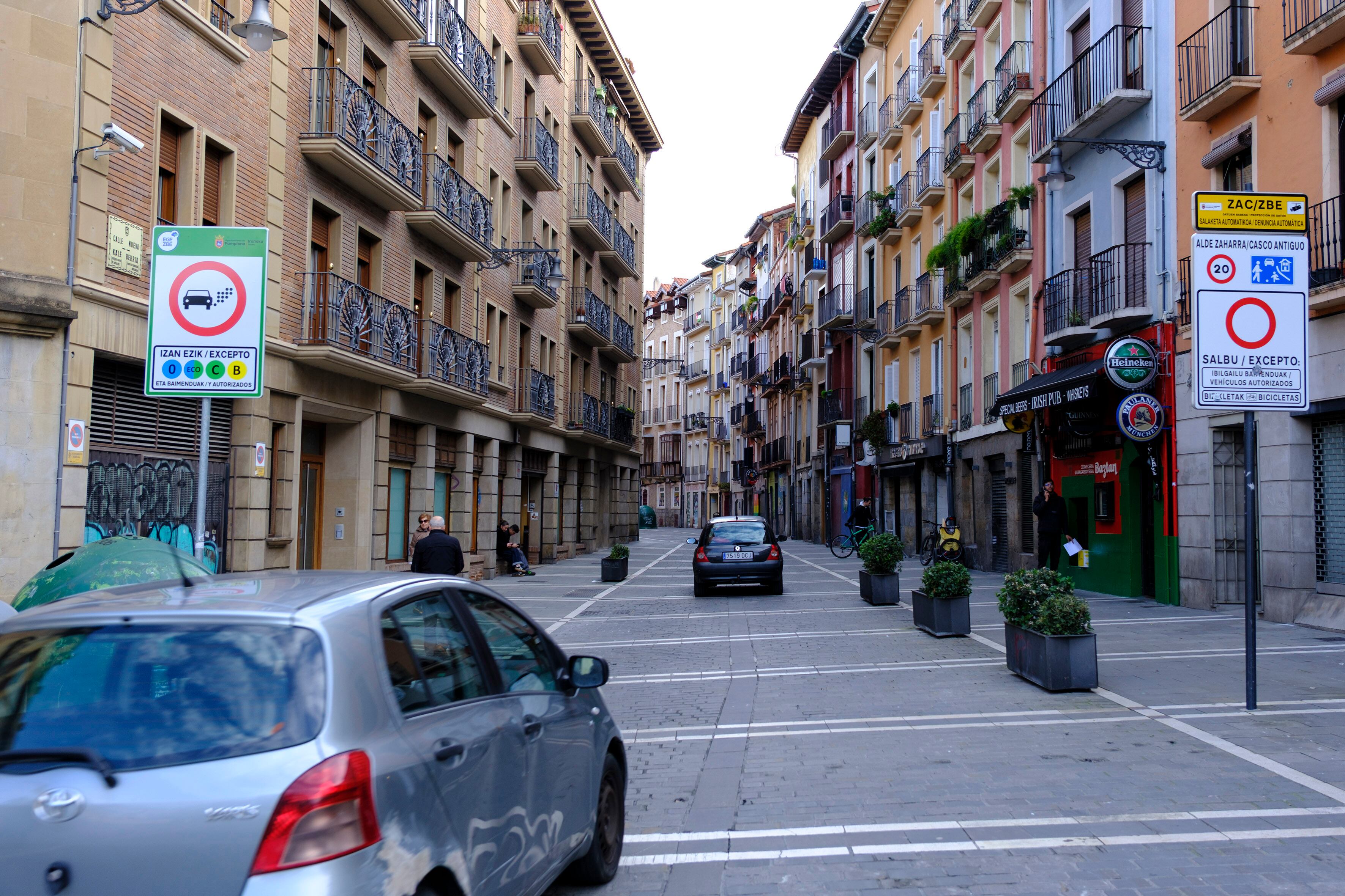 Zona Bajas Emisiones de Pamplona