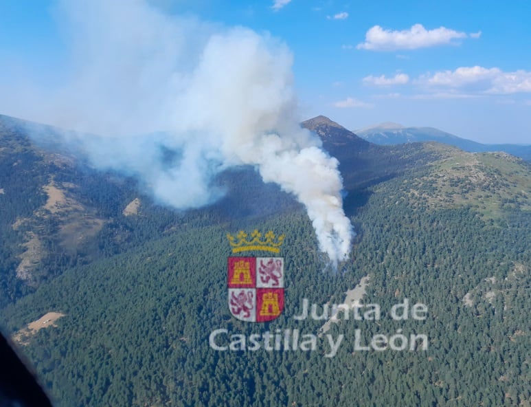 Declarado el Nivel 1 en un incendio en la Garganta del Río Moros