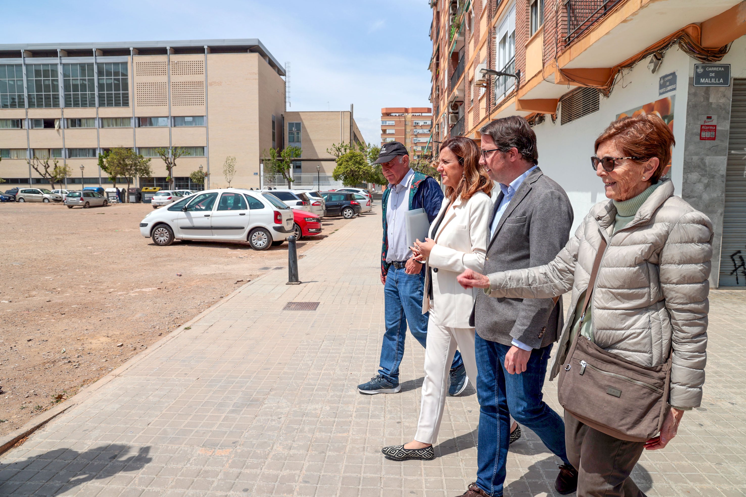 María José Catalá visita Malilla