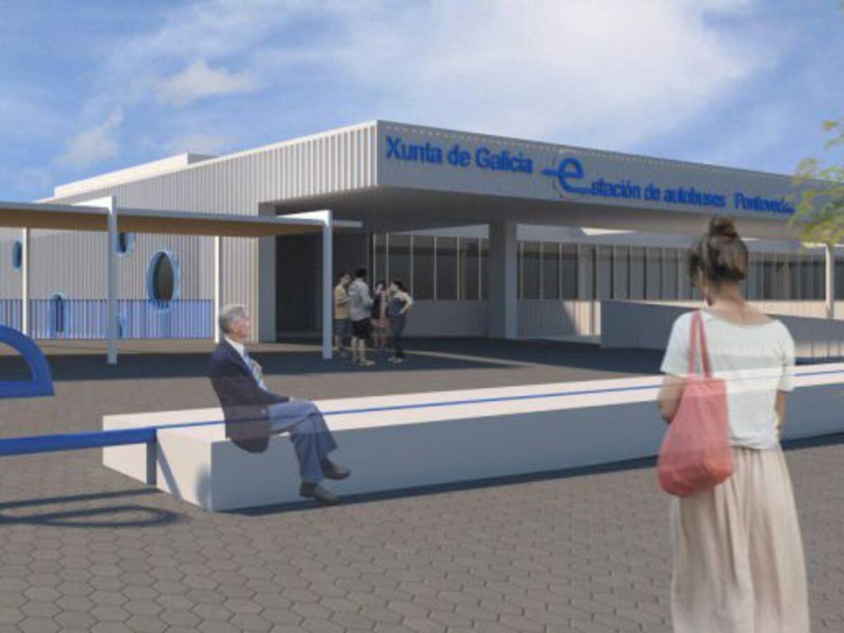 Llega la hora de la Estación de Autobuses de Pontevedra