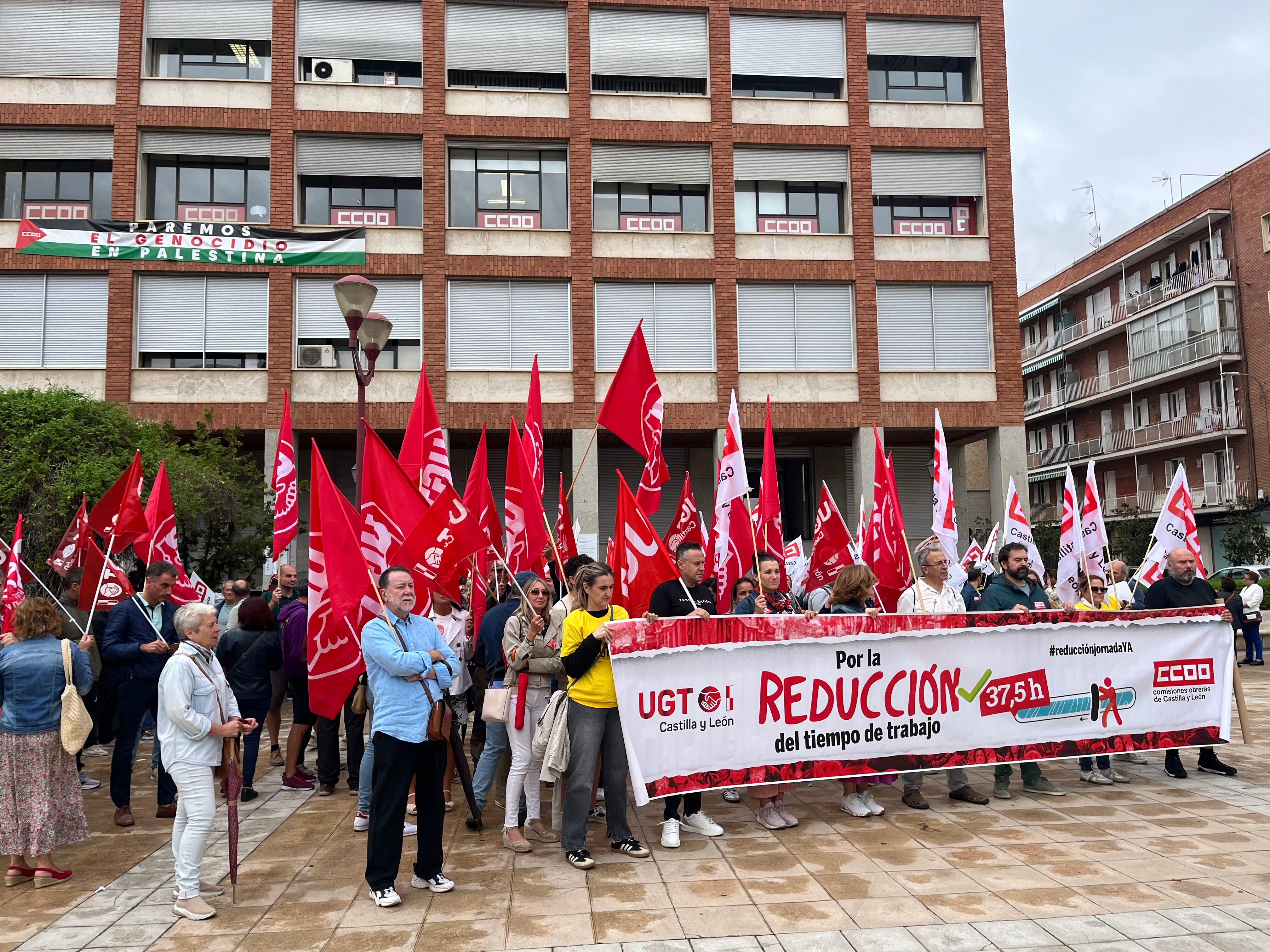 Concentración en Palencia