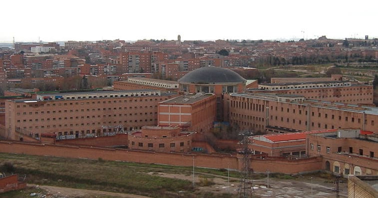 Una panorámica de la cárcel de Carabanchel. En poco tiempo, el paisaje será bien distinto en esta emblemática zona del barrio madrileño