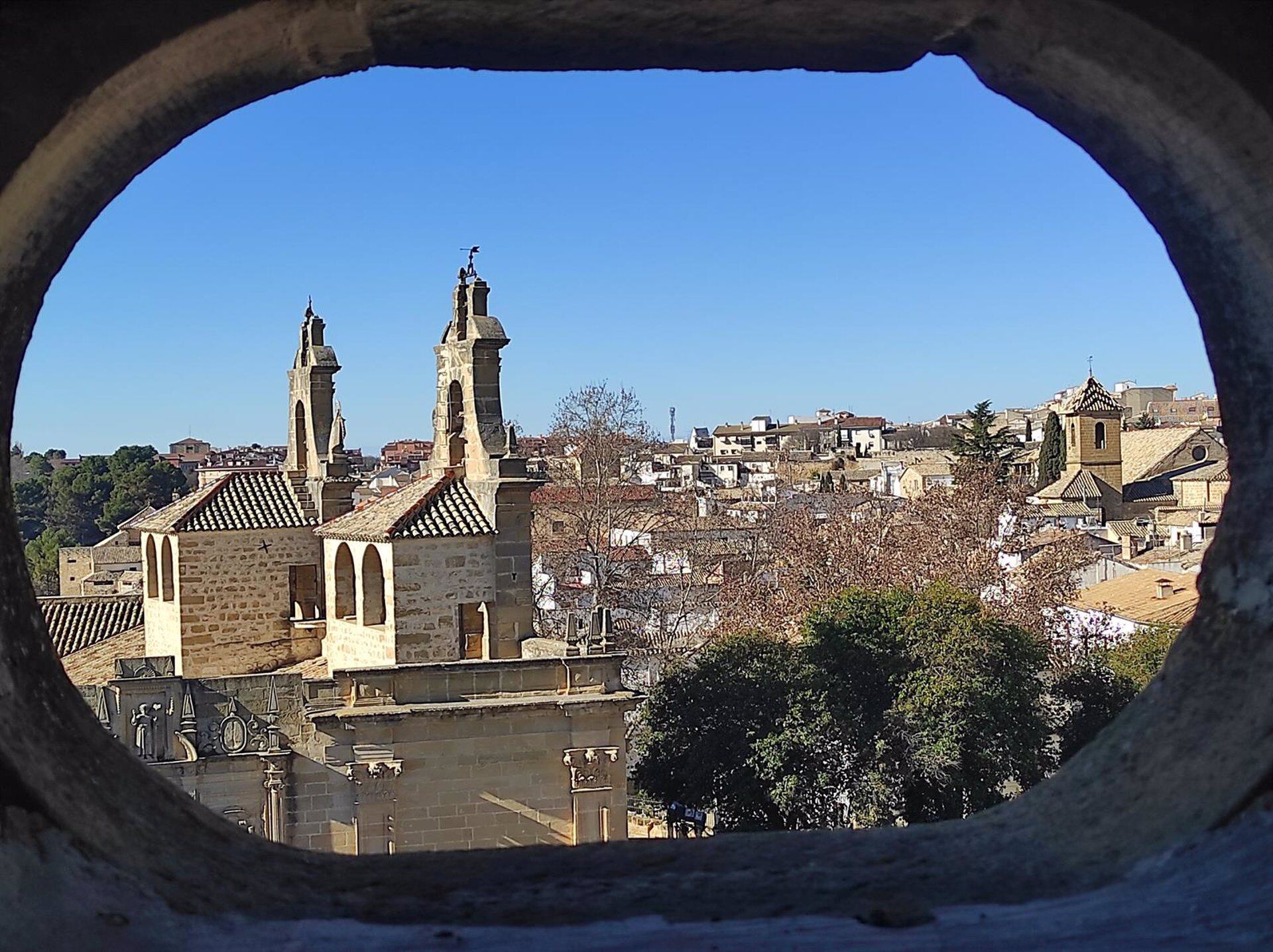 Vista de Úbeda desde el Palacio del Marqués de Mancera