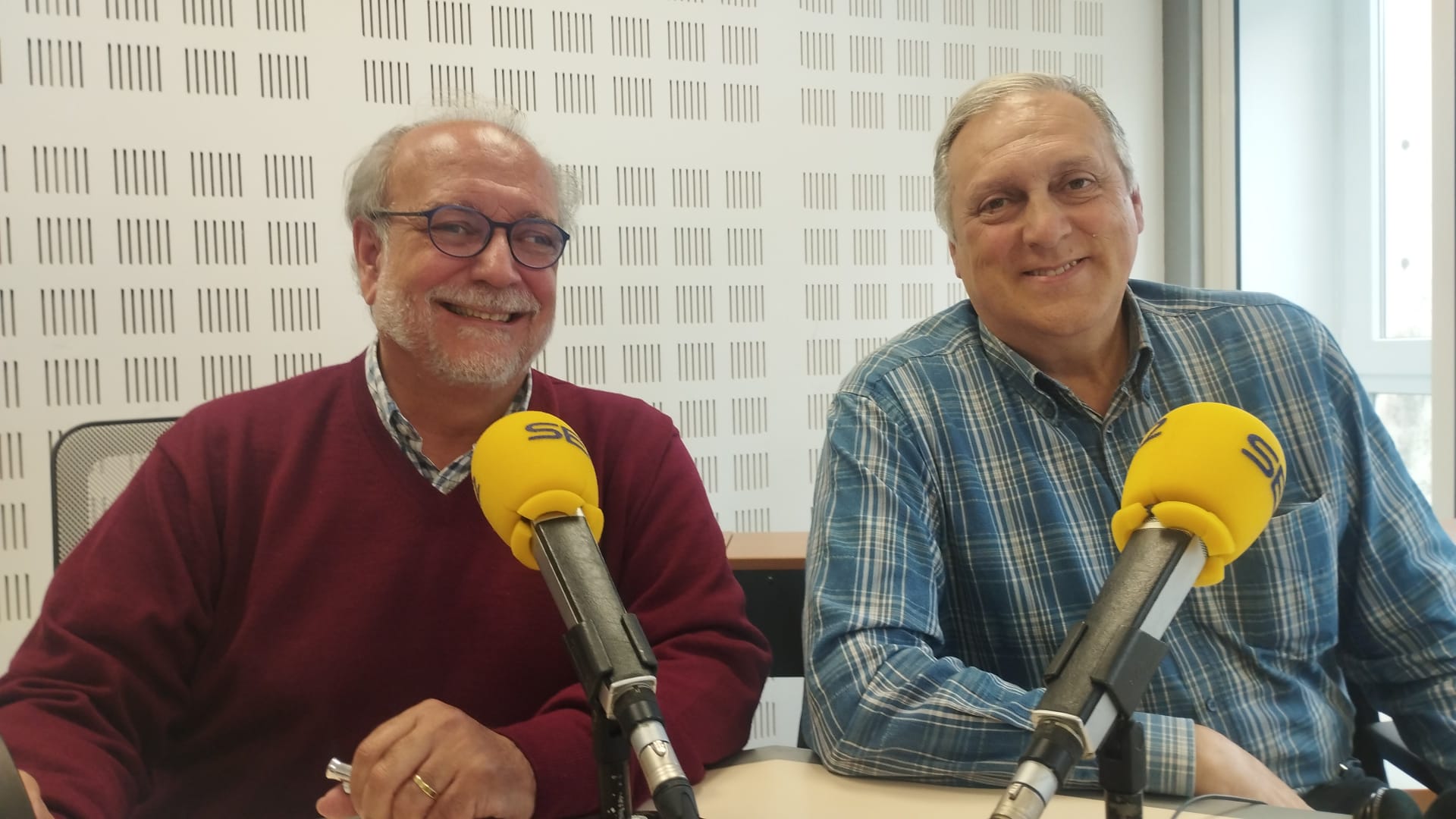 Profesores Andrés Silván y Antonio Jiménez