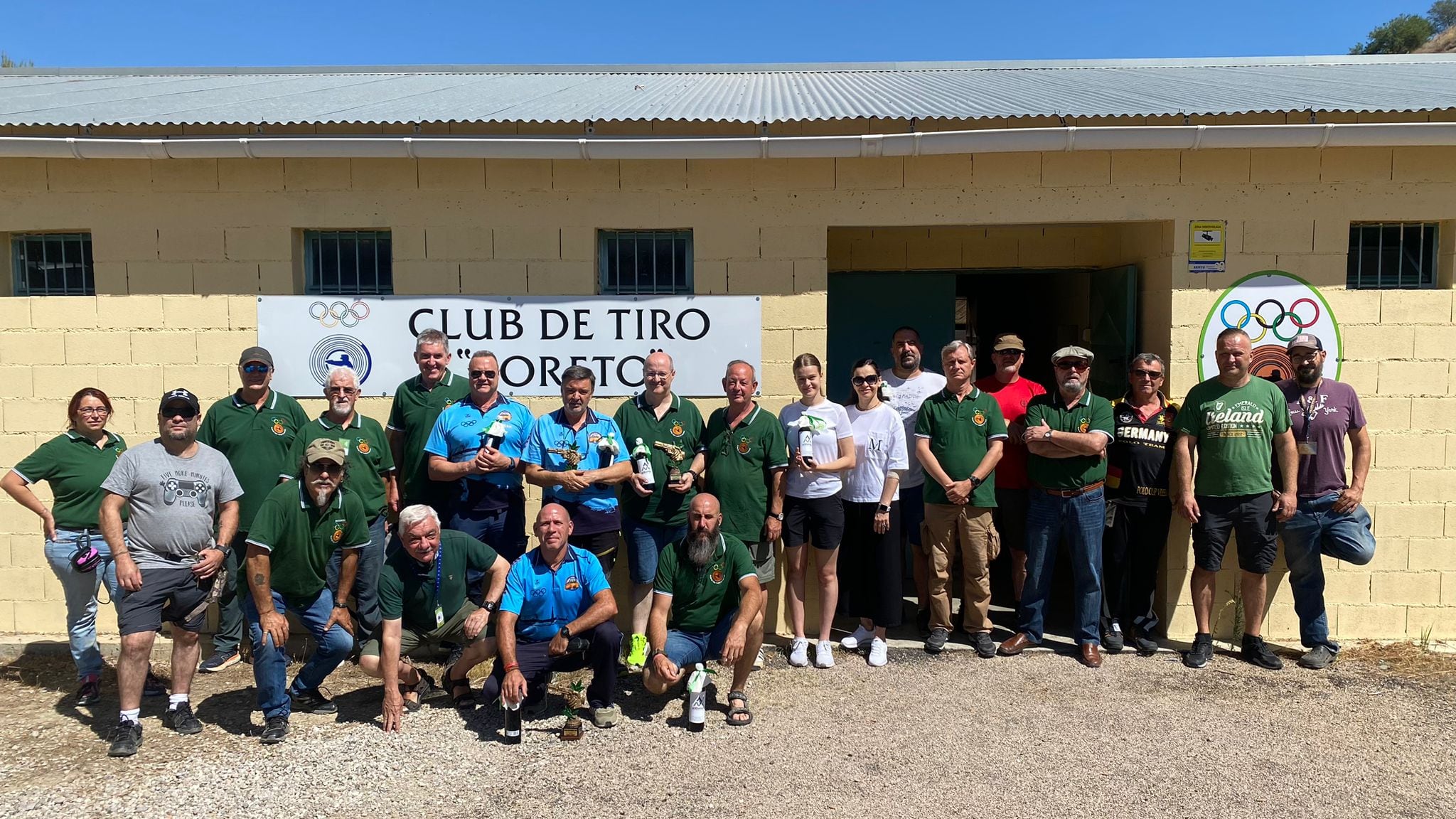 Participantes en la tirada de precisión del CT Loreto